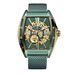 Montre Montignac Tonneau Automatique Vert - Montres Homme | Histoire d’Or
