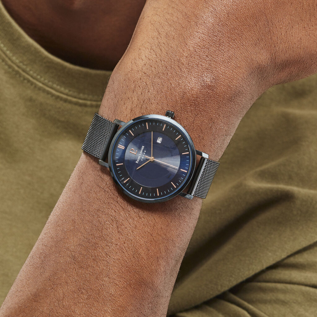 Montre Pierre Lannier Inti Bleu - Montres Homme | Histoire d’Or