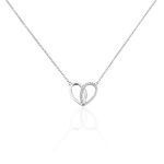 Collier Guilia Argent Blanc Oxyde De Zirconium - Colliers fantaisie Femme | Histoire d&rsquo;Or