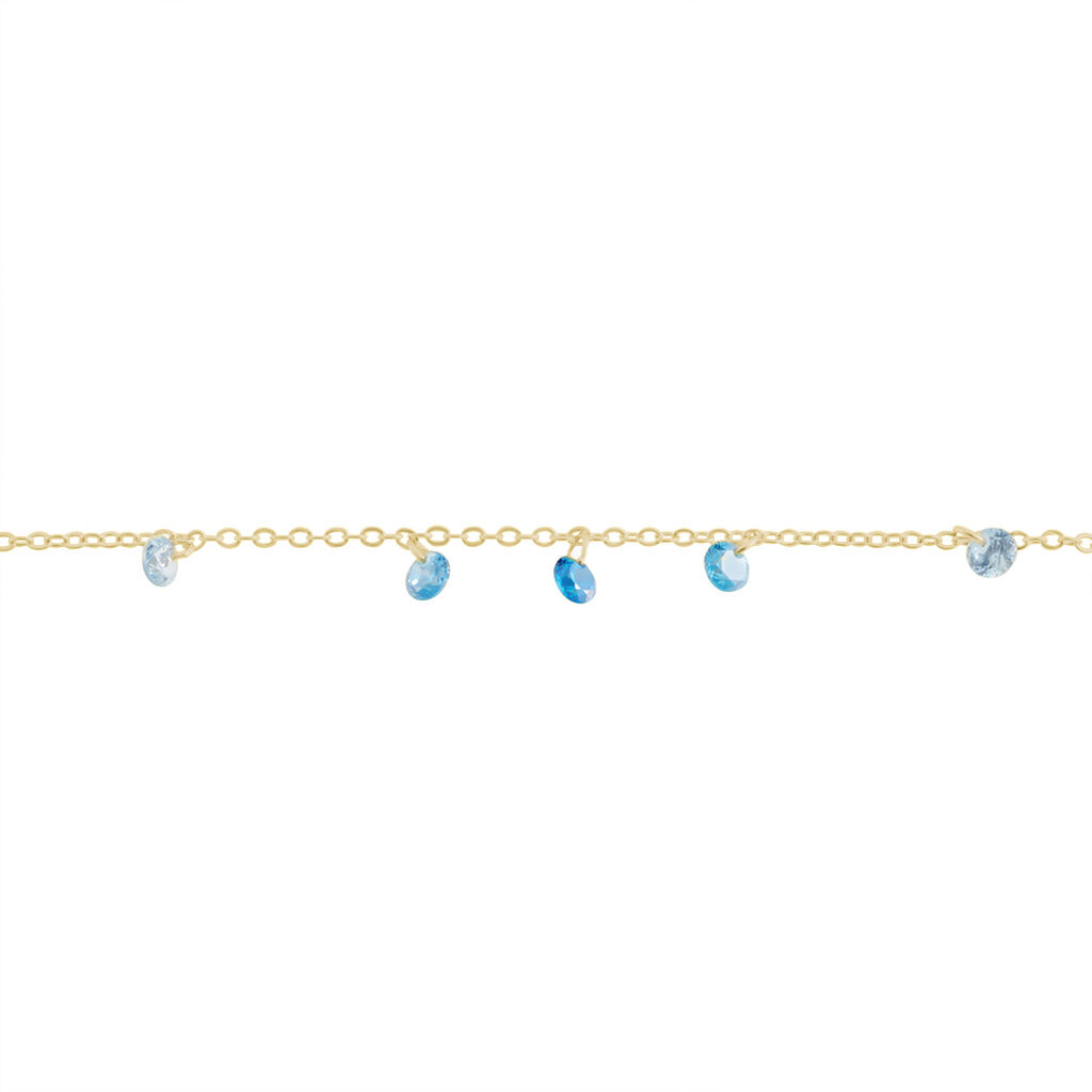 Bracelet Myosothis Plaqué Or Pierres - Bracelets Femme | Histoire d’Or