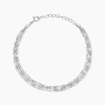 Bracelet Tango Argent Blanc - Bracelets Femme | Histoire d&rsquo;Or