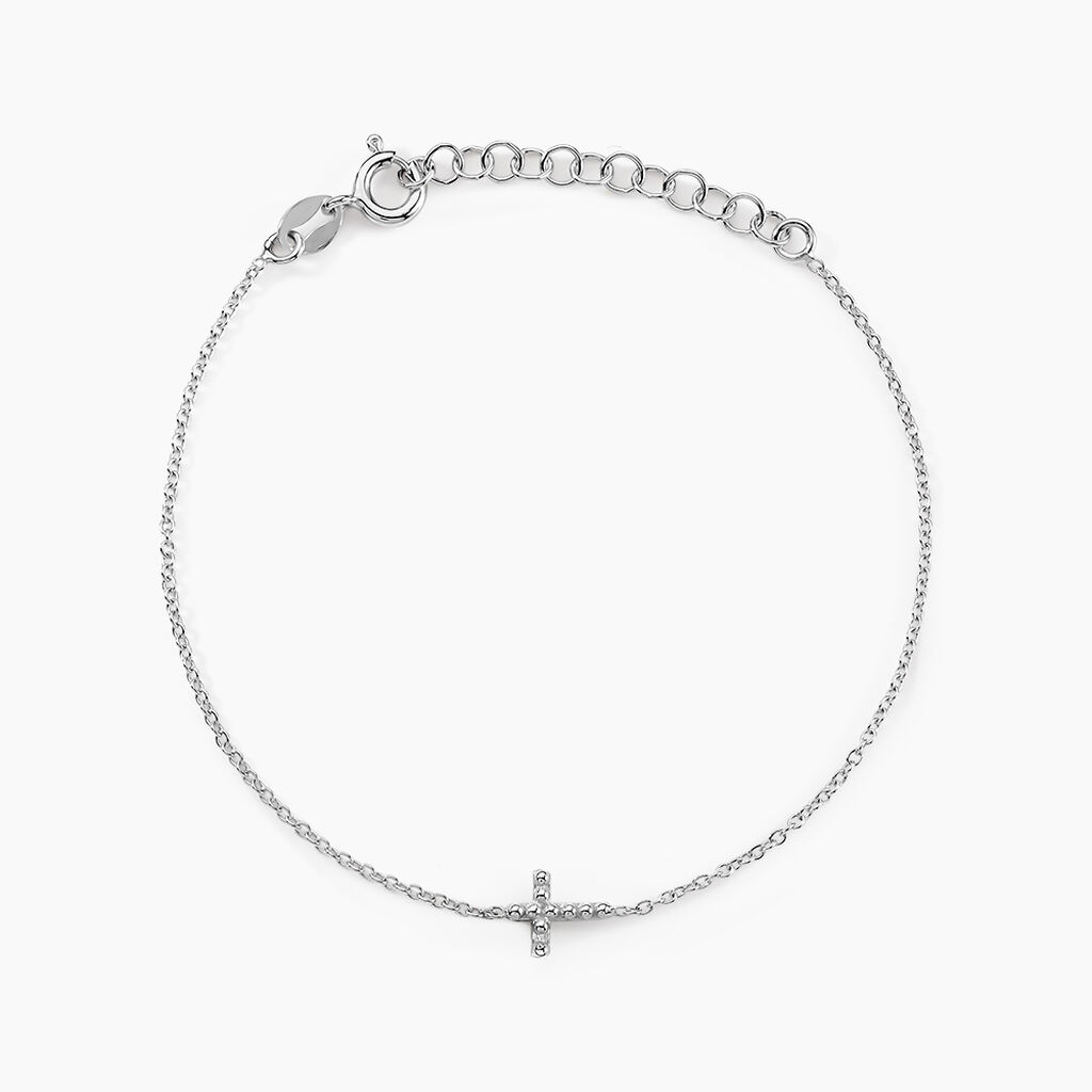 Bracelet Peyton Argent Blanc - Bracelets Femme | Histoire d&rsquo;Or