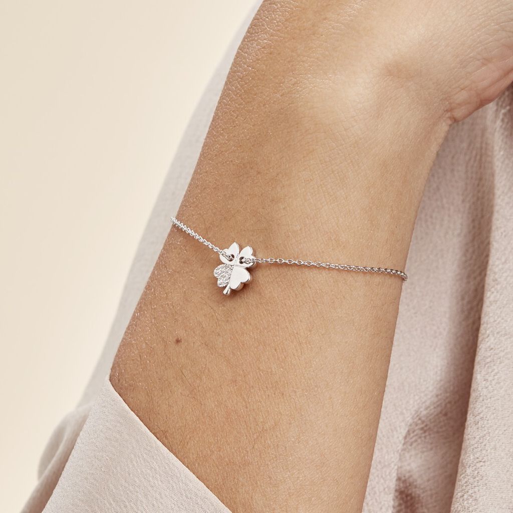 Bracelet Argent Tancrede Oxydes De Zirconium - Bracelets Femme | Histoire d’Or