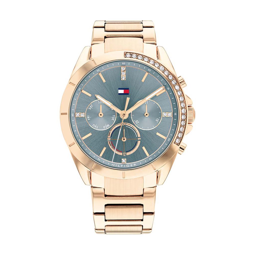 Montre Tommy Hilfiger Kennedy Bleu - Montres Femme | Histoire d’Or
