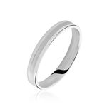 Alliance Juni Or Blanc Diamant - Alliances Unisex | Histoire d&rsquo;Or