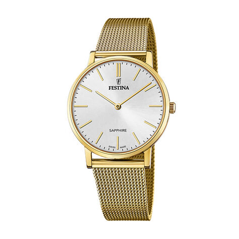 Montre Festina Swiss Made Argenté - Montres suisses Homme | Histoire d’Or