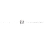 Bracelet Rufina Or Blanc Oxyde De Zirconium - Bracelets Femme | Histoire d&rsquo;Or