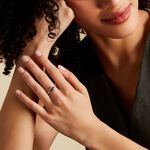 Bague Aurora Or Bicolore Saphir Et Diamant - Bagues avec pierre Femme | Histoire d&rsquo;Or