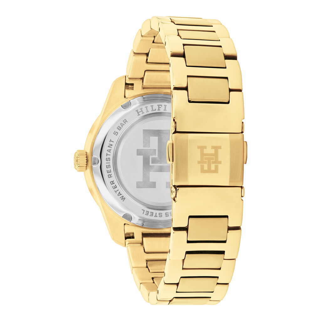 Montre Tommy Hilfiger Th85 Crystals Blanc - Montres Femme | Histoire d&rsquo;Or
