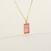 Collier Hallie Or Jaune Rhodochrosite - Colliers Femme | Histoire d’Or