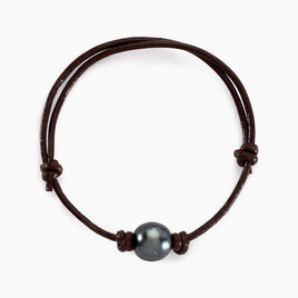 Bracelet Reba Perle De Culture De Tahiti - Bracelets cordon Femme | Histoire d’Or