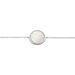 Bracelet Saül Argent Blanc Nacre - Bracelets fantaisie Femme | Histoire d’Or