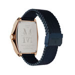 Montre Montignac Tonneau Bleu - Montres Homme | Histoire d&rsquo;Or