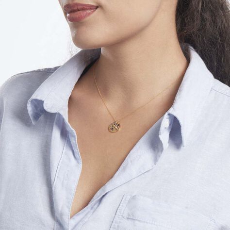 Collier Or Jaune Elsebein Saphirs - Colliers Femme | Histoire d’Or