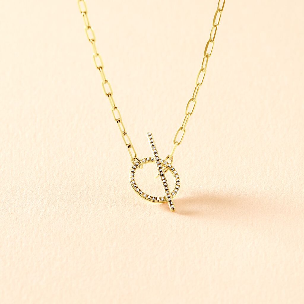 Collier Loved One Or Jaune Diamant - Colliers Femme | Histoire d’Or