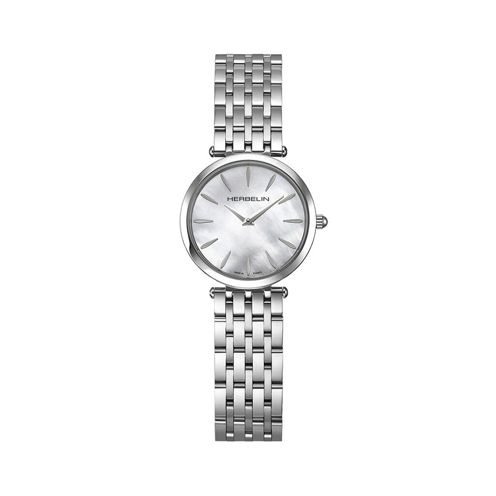 Montre Herbelin Epsilon Nacre Blanche - Montres Femme | Histoire d&rsquo;Or