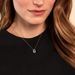 Collier Dorottya Or Jaune Emeraude Diamant - Colliers Femme | Histoire d&rsquo;Or