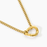 Collier Calic&eacute;a Acier Jaune - Bijoux sans pierre Femme | Histoire d&rsquo;Or
