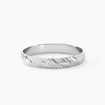 Alliance Hercule Or Blanc - Alliances Unisex | Histoire d&rsquo;Or