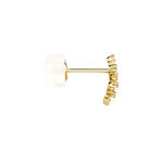 Boucles D'oreilles Puces Joy Or Jaune Diamant - Clous d'oreilles Femme | Histoire d&rsquo;Or