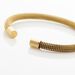 Bracelet Jonc Acier Doré Sibil - Bracelets fantaisie Femme | Histoire d’Or