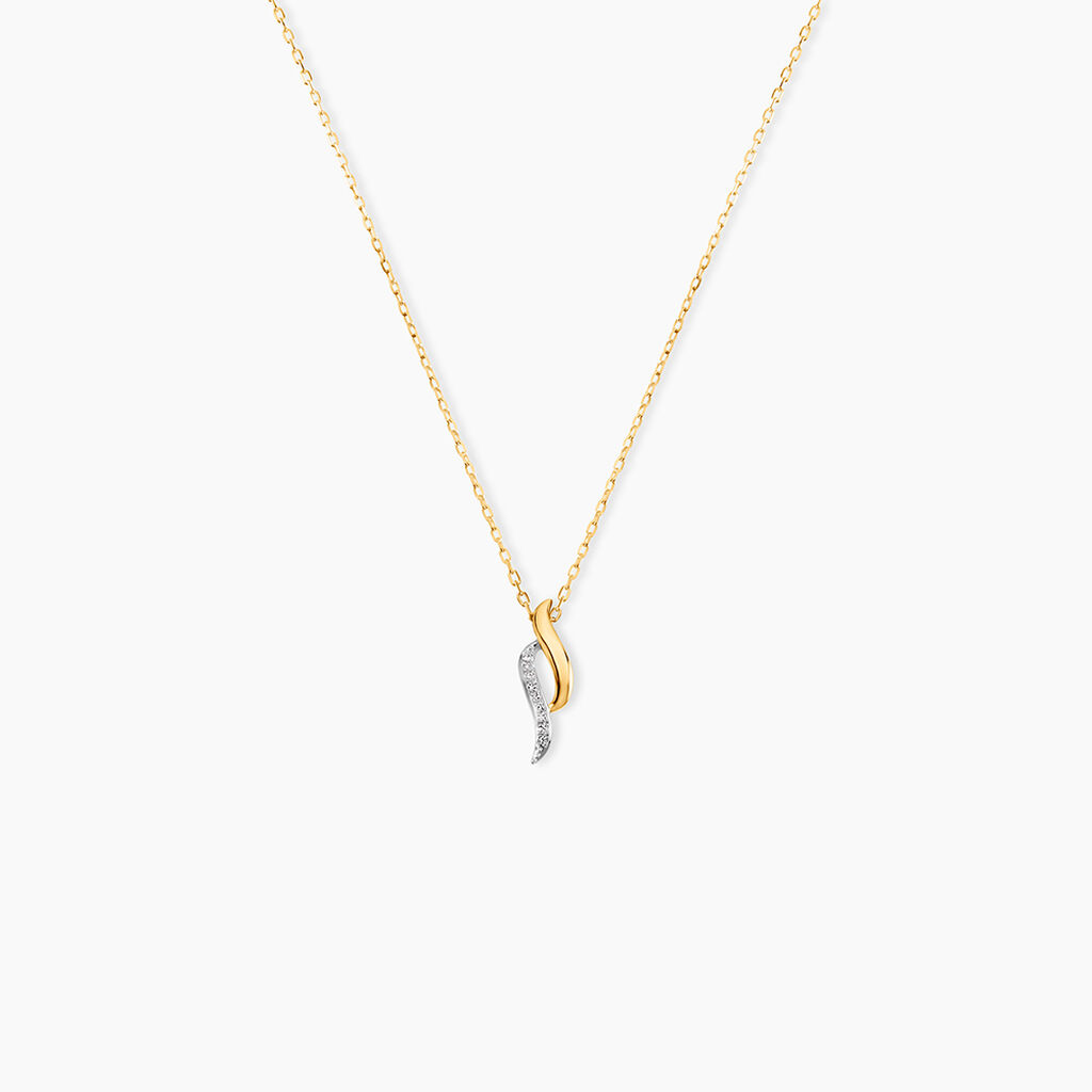 Collier Tylane Or Jaune Diamant - Colliers Femme | Histoire d&rsquo;Or