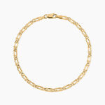 Bracelet Maille Halvar Or Jaune - Bracelets cha&icirc;ne Homme | Histoire d&rsquo;Or