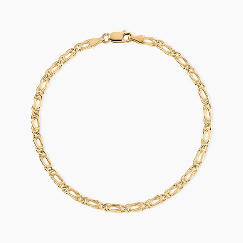 Bracelet Maille Halvar Or Jaune - Bracelets cha&icirc;ne Homme | Histoire d&rsquo;Or