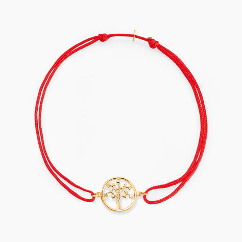 Bracelet Genevivo Or Jaune - Bracelets cordon Famille | Histoire d&rsquo;Or