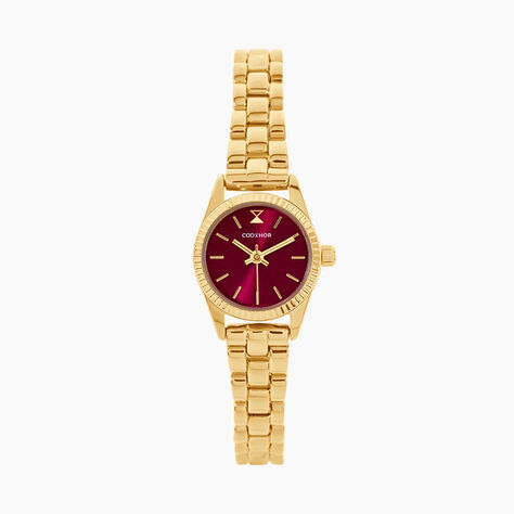 Montre Codhor Maddie Bordeaux - F&ecirc;te des m&egrave;res Femme | Histoire d&rsquo;Or