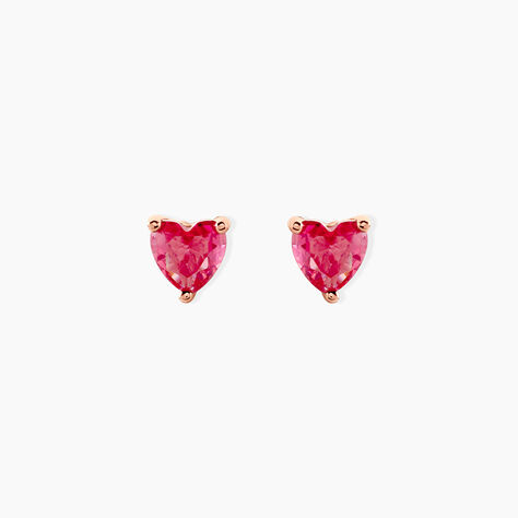 Boucles D'oreilles Kelvyn Argent Rose Oxyde - Boucles d'oreilles fantaisie Femme | Histoire d&rsquo;Or