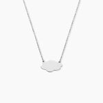 Collier Argent Blanc Philiphina - Ras de cou Femme | Histoire d&rsquo;Or