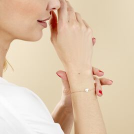 Bracelet Trilia Argent Rose - Bracelets fantaisie Femme | Histoire d’Or