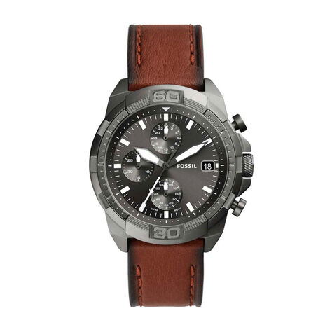 Montre Fossil Bronson 44 Gris - Montres Homme | Histoire d’Or