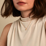 Collier Forever Plaqu&eacute; Or Jaune - Colliers Femme | Histoire d&rsquo;Or