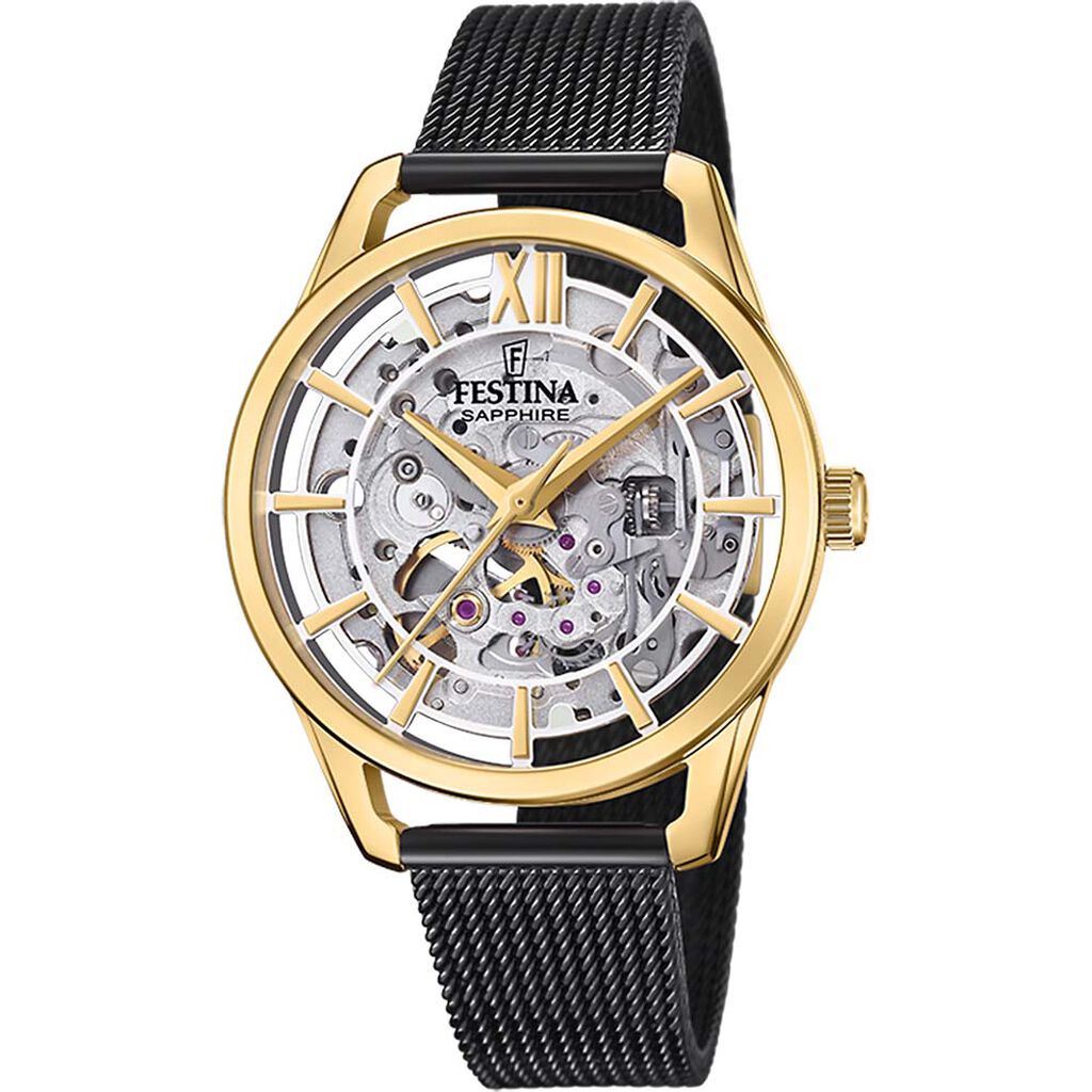 Montre Festina Squelette - Montres Femme | Histoire d&rsquo;Or