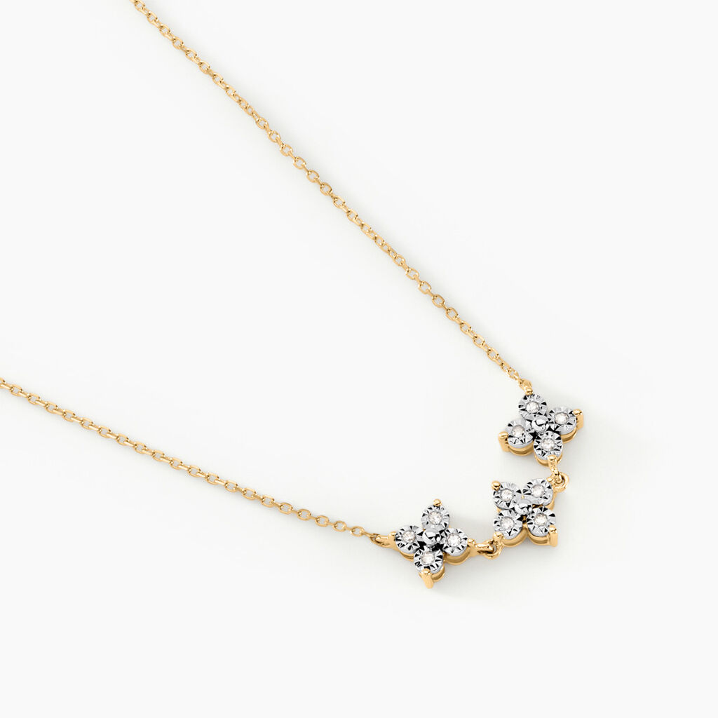 Collier Eternal Spring Or Jaune Diamant - Colliers Femme | Histoire d’Or