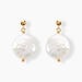 Boucles D'oreilles Pendantes Baroka Or Jaune Perle De Culture - Boucles d'oreilles pendantes Femme | Histoire d’Or