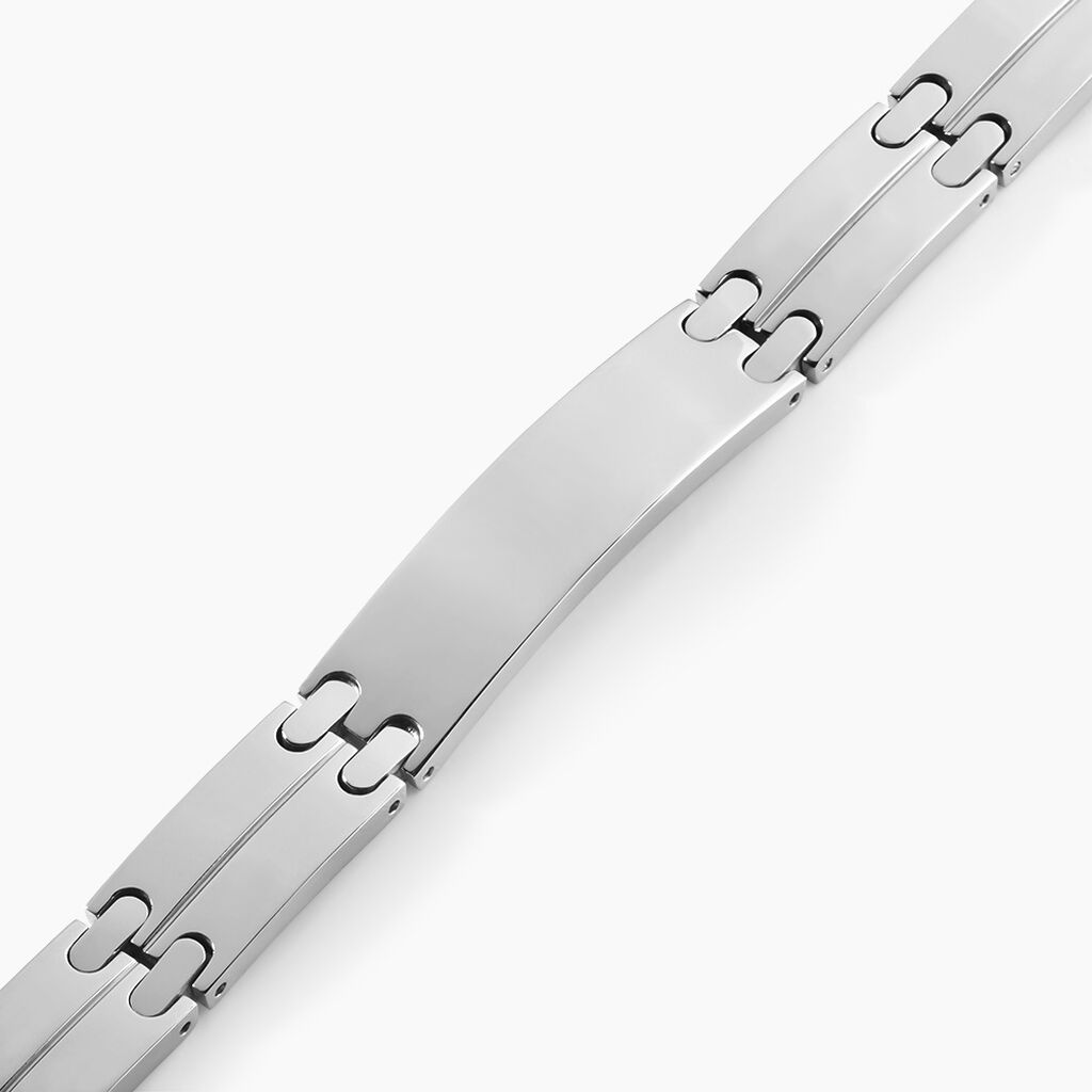 Charms Personnalisation Argent Blanc Oxyde De Zirconium - F&ecirc;te des p&egrave;res Homme | Histoire d&rsquo;Or