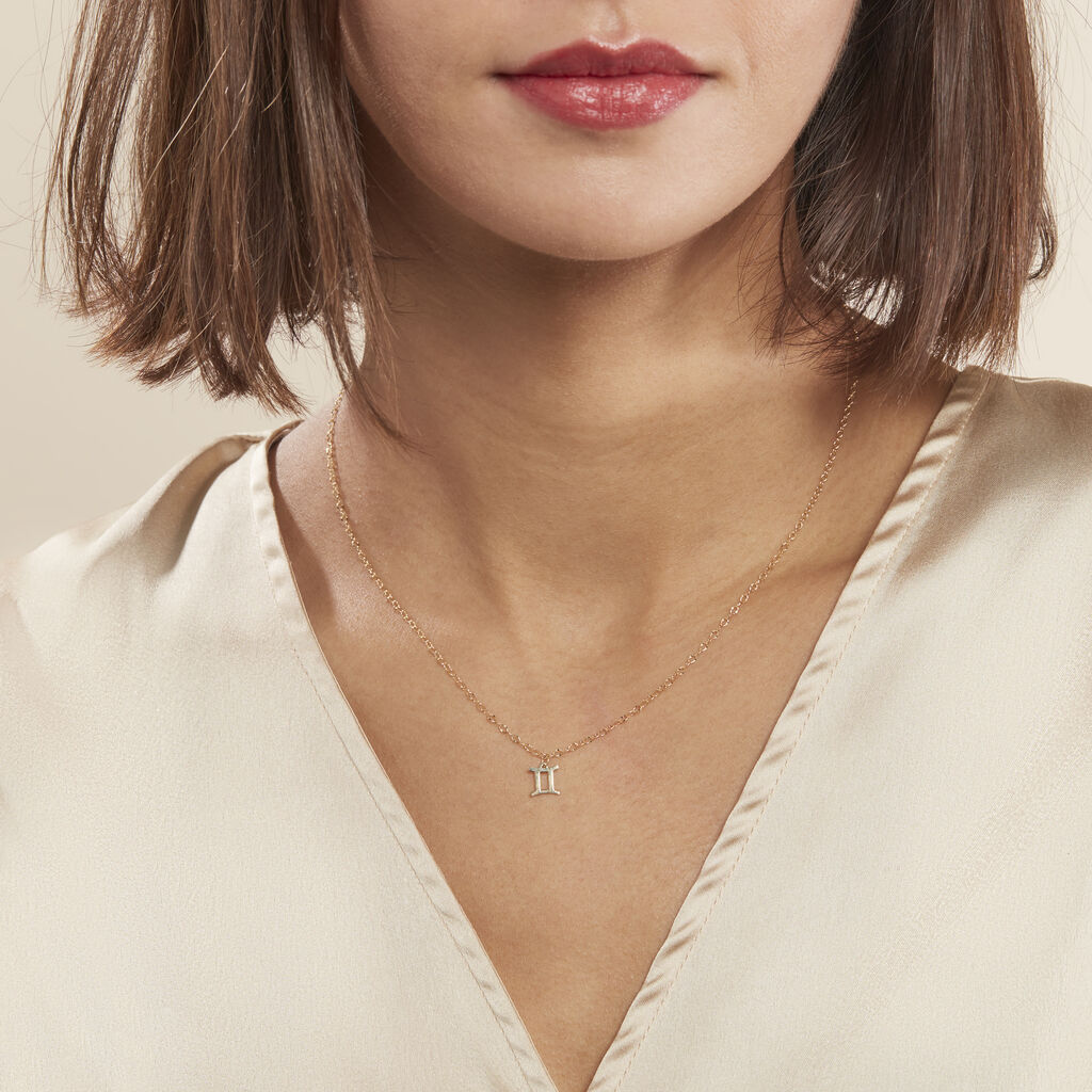 Pendentif Or Jaune Alibiza - Pendentifs Zodiaque Famille | Histoire d’Or