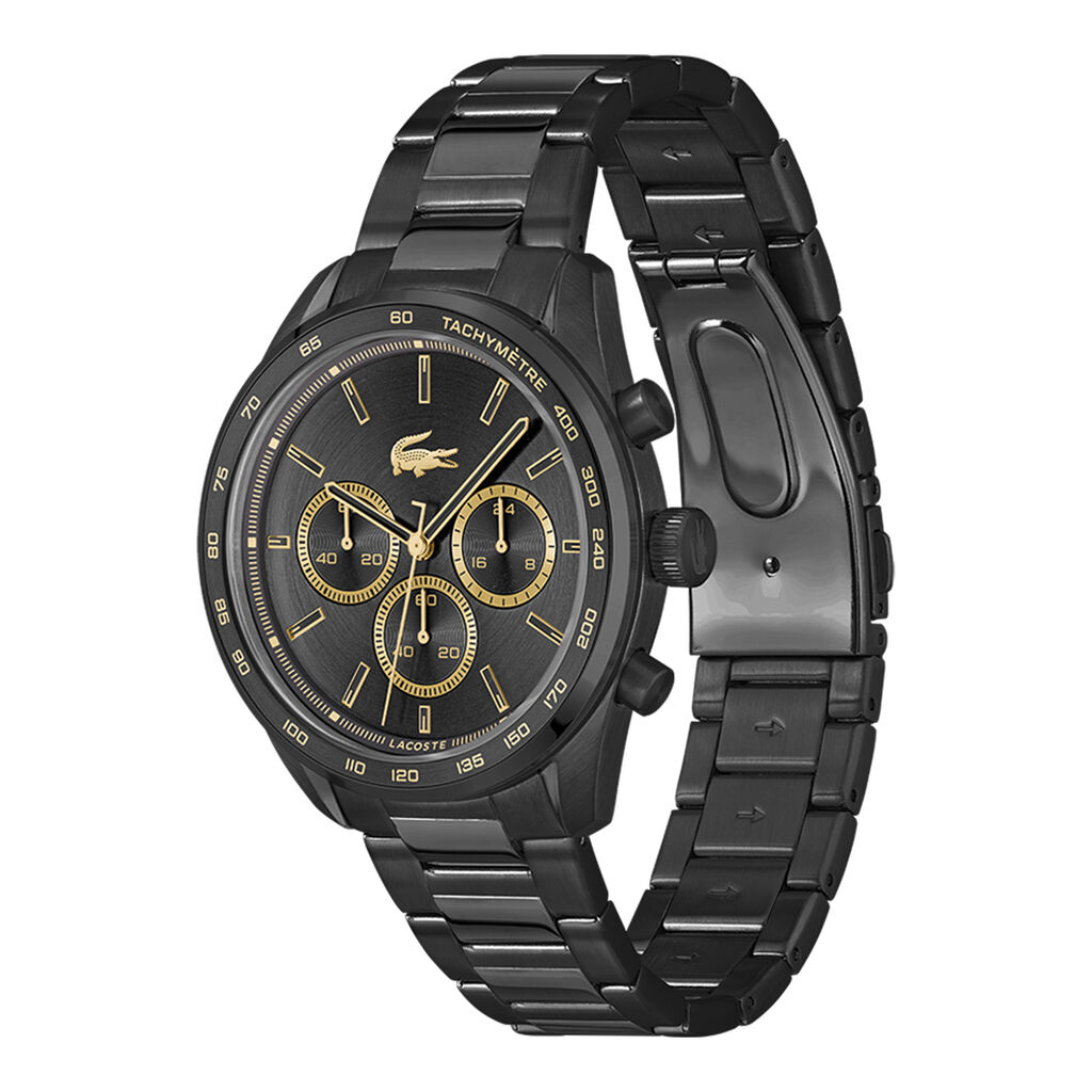 Montre Lacoste Boston Noir - Montres Homme | Histoire d&rsquo;Or