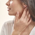 Boucles D'oreilles Argent Blanc Franjo Ambre - Boucles d'oreilles fantaisie Femme | Histoire d&rsquo;Or