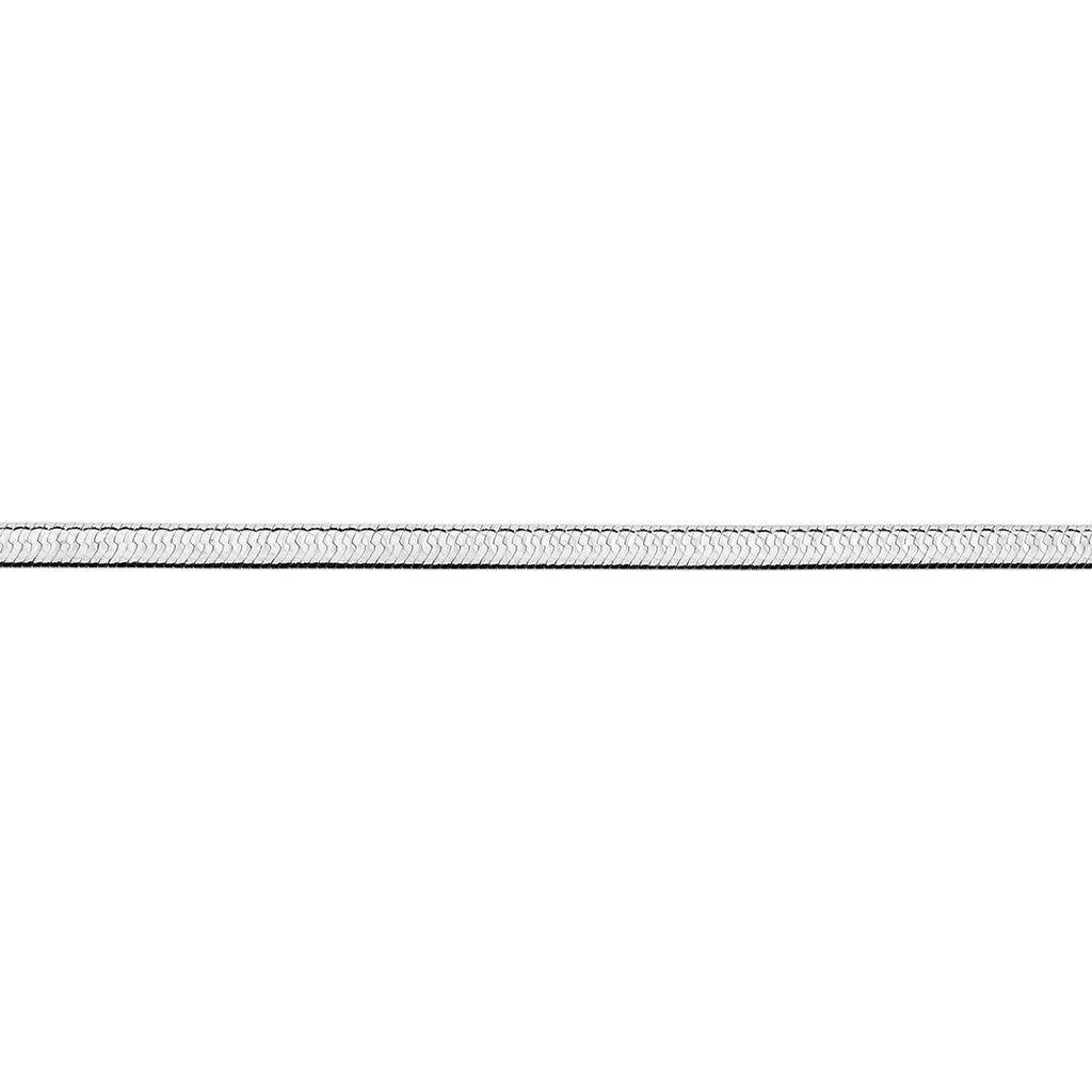 Bracelet Argent Blanc Alayna - Bracelets chaîne Femme | Histoire d’Or