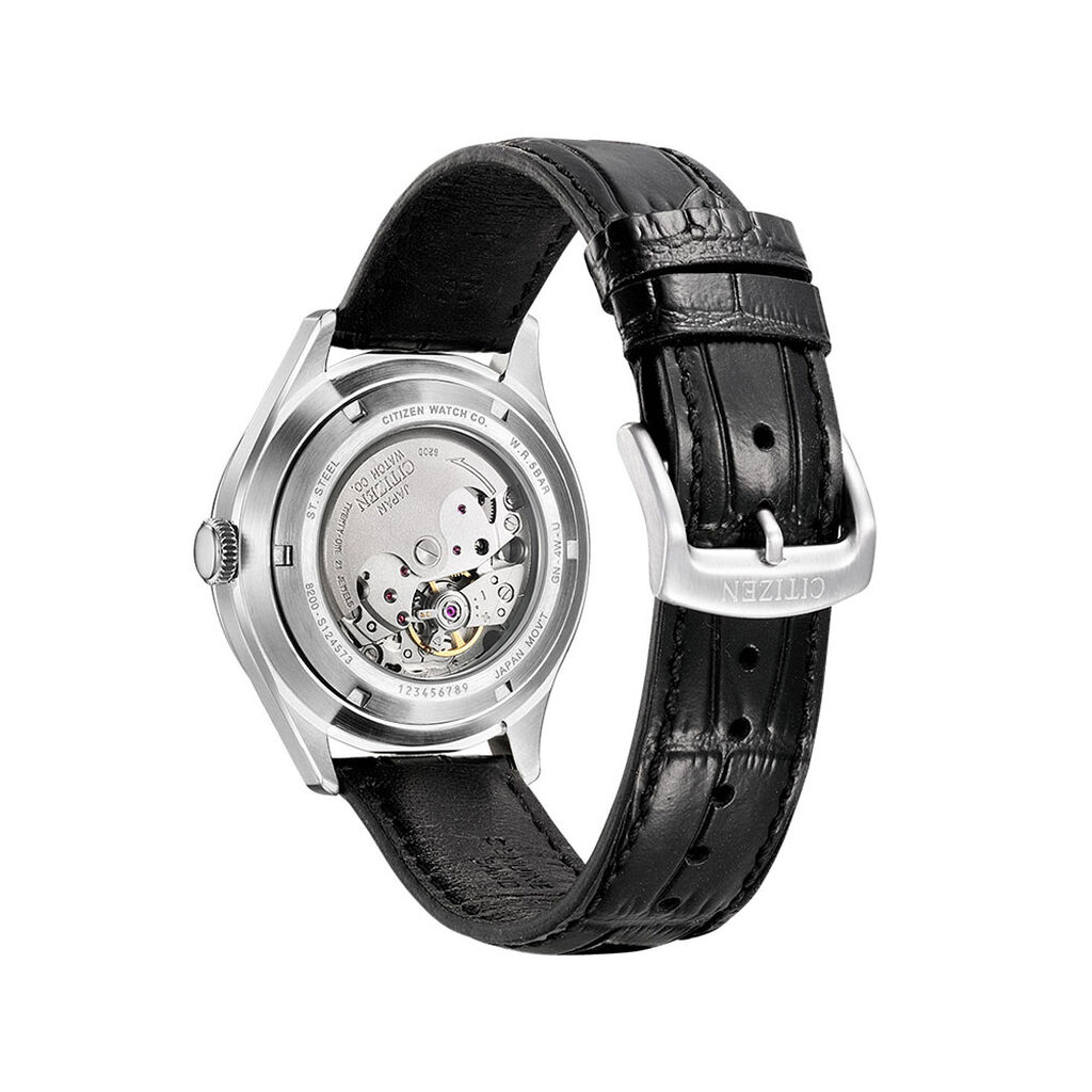 Montre Citizen C7 Mechanical Bleu - F&ecirc;te des p&egrave;res Homme | Histoire d&rsquo;Or