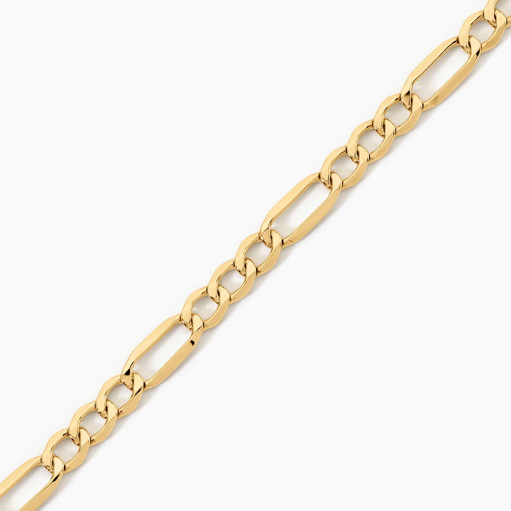 Bracelet Cameo Argent Dor&eacute; A L'Or 750/1000 - Bijoux sans pierre Femme | Histoire d&rsquo;Or