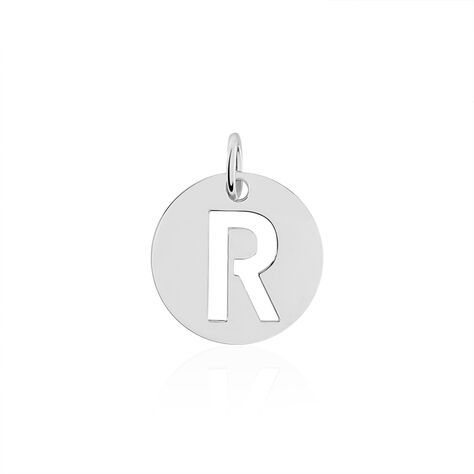 Pendentif Elio R Argent Blanc - Pendentifs Famille | Histoire d’Or