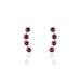 Boucles D'oreilles Puces Karrie Argent Blanc Oxyde De Zirconium - Boucles d'oreilles fantaisie Femme | Histoire d’Or