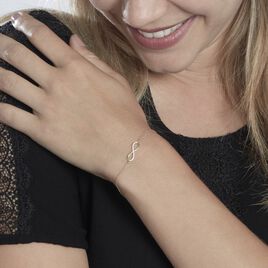 Bracelet Frankiska Or Jaune Oxyde De Zirconium - Bracelets Infini Femme | Histoire d’Or