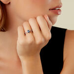 Bague Ninian Or Jaune Saphir Diamant - Bagues solitaires Femme | Histoire d&rsquo;Or