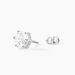 Boucles D'oreilles Puces Kylianna Argent Blanc Oxyde De Zirconium - Boucles d'oreilles fantaisie Femme | Histoire d’Or